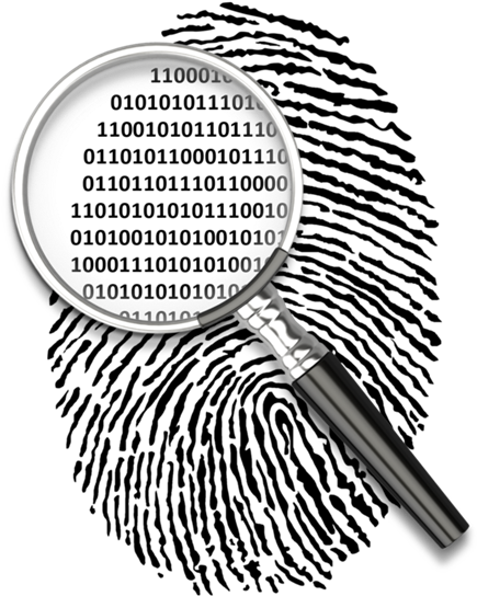 Fingerprint Inspector Png - Am One With Evm (465x574)