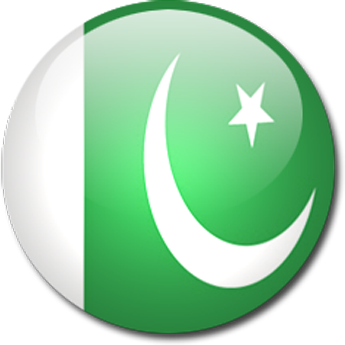 Graphics Button Shape Wallpaper Flag Of Pakistan - Pakistan Flag Round Png (1200x1200)