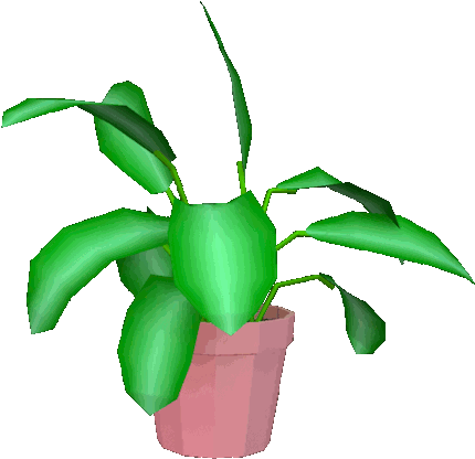 Jungle Plants Clipart - Green 3d Tumblr Transparent (500x500)