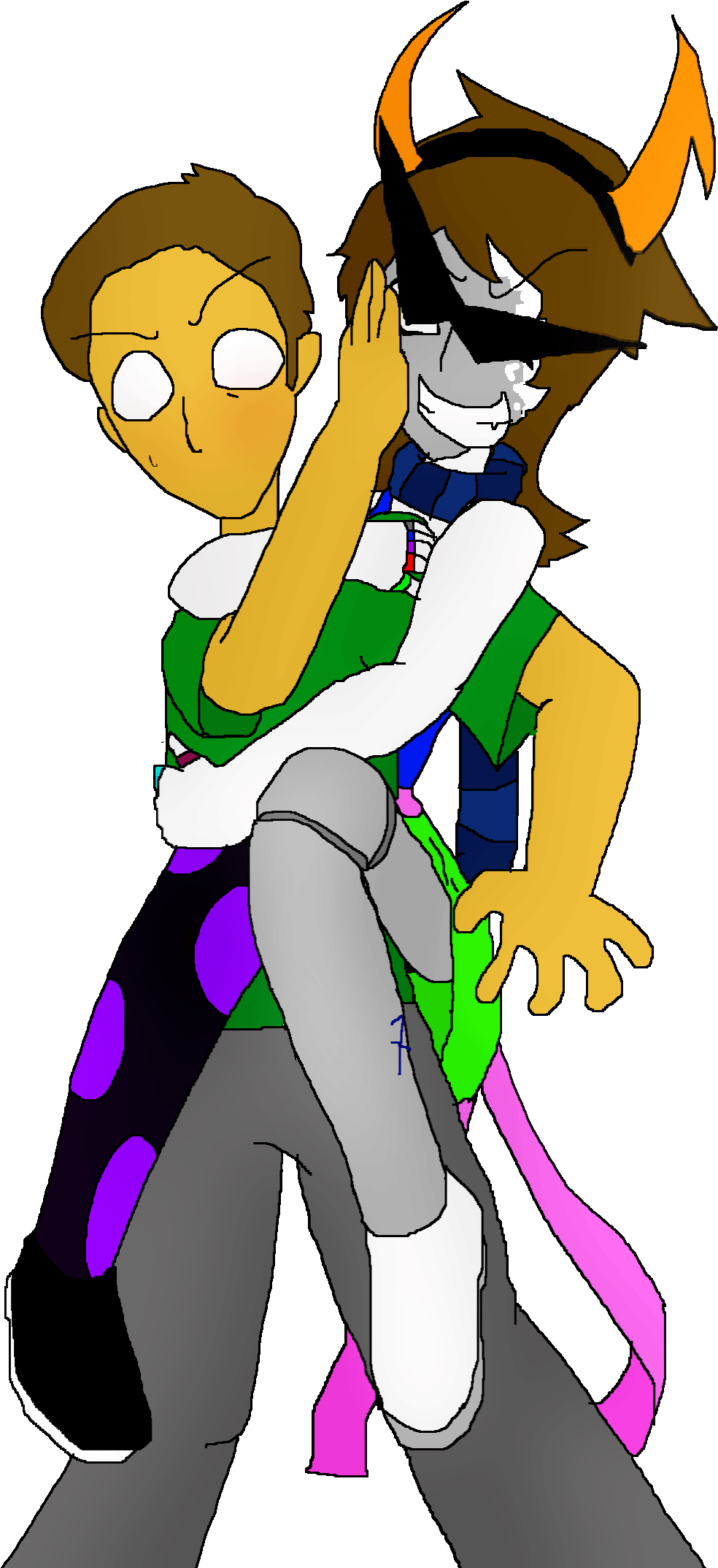 Hussie Hates The Fandom By Ladydestinyweb - Cartoon (1264x2273)