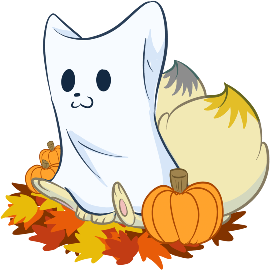 Spooky Ghostie Princess Pearl By Uluri - Digital Art (895x892)