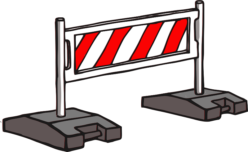 Top Images For Open Road Clip Art On Picsunday - Barrier Clipart Png (800x490)