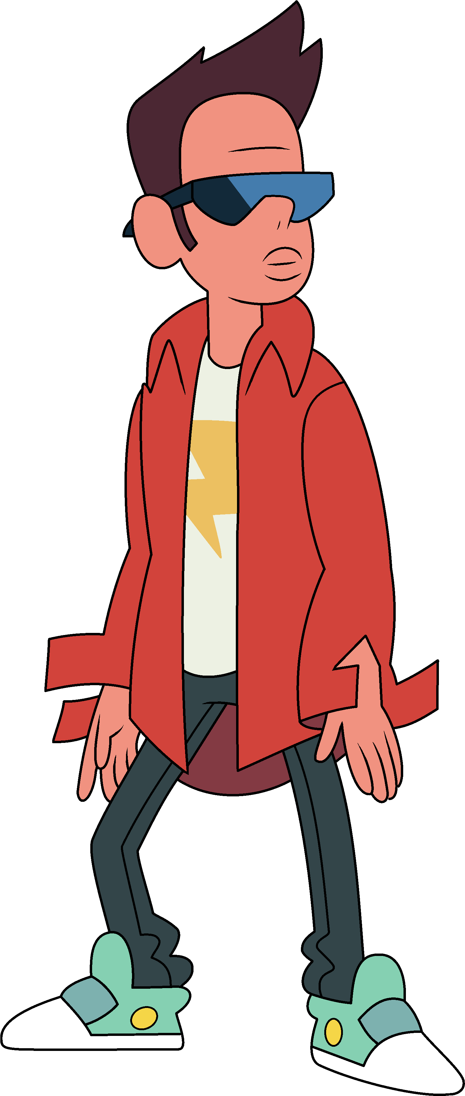 Buck Dewey - Steven Universe Kiki Y Jenny Png+ (1636x3700)