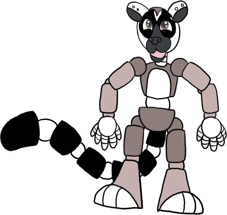 Ring-tailed Lemur Animatronic By Faithleafcat - Lemur Animatronic (772x732)
