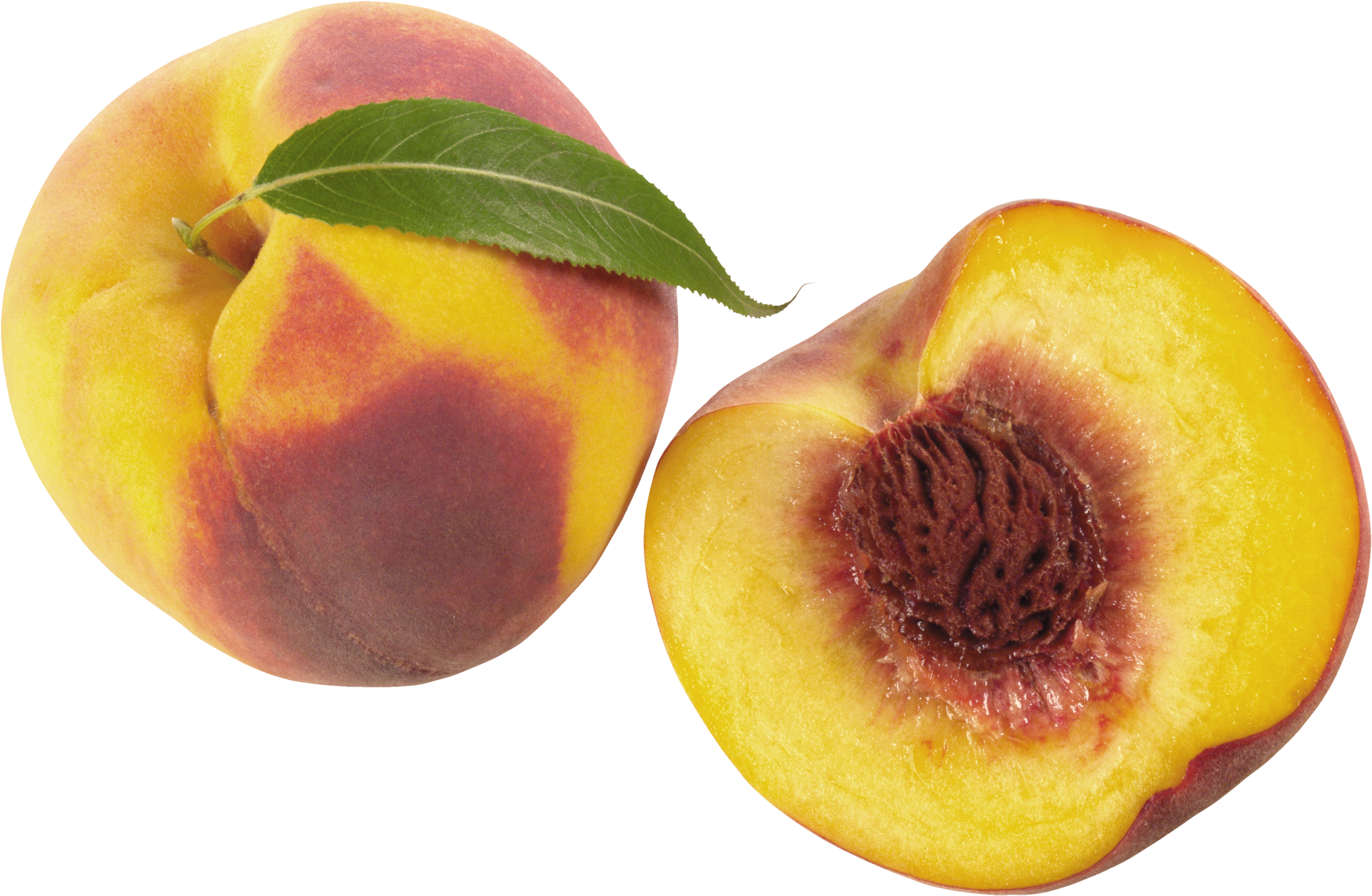 Cutted Peaches Png Image - Free Clip Art Peach (2200x1461)