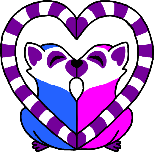 Lemur Love By Toonskribblez - Heart (518x513)