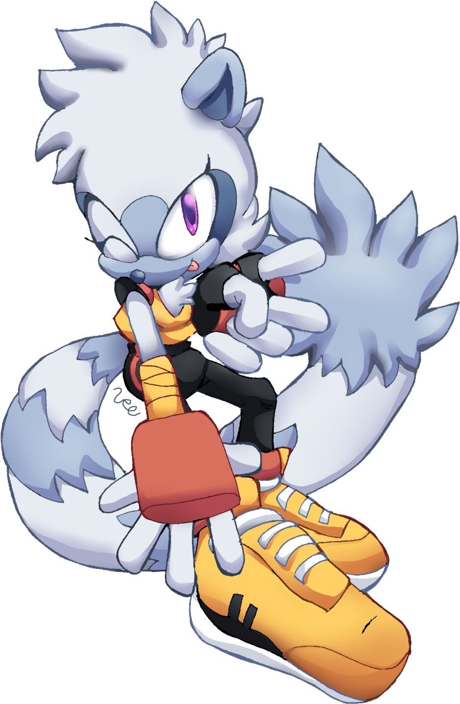 Tangle The Lemur By Lumivee Tangle The Lemur By Lumivee - Comics (1024x1514)