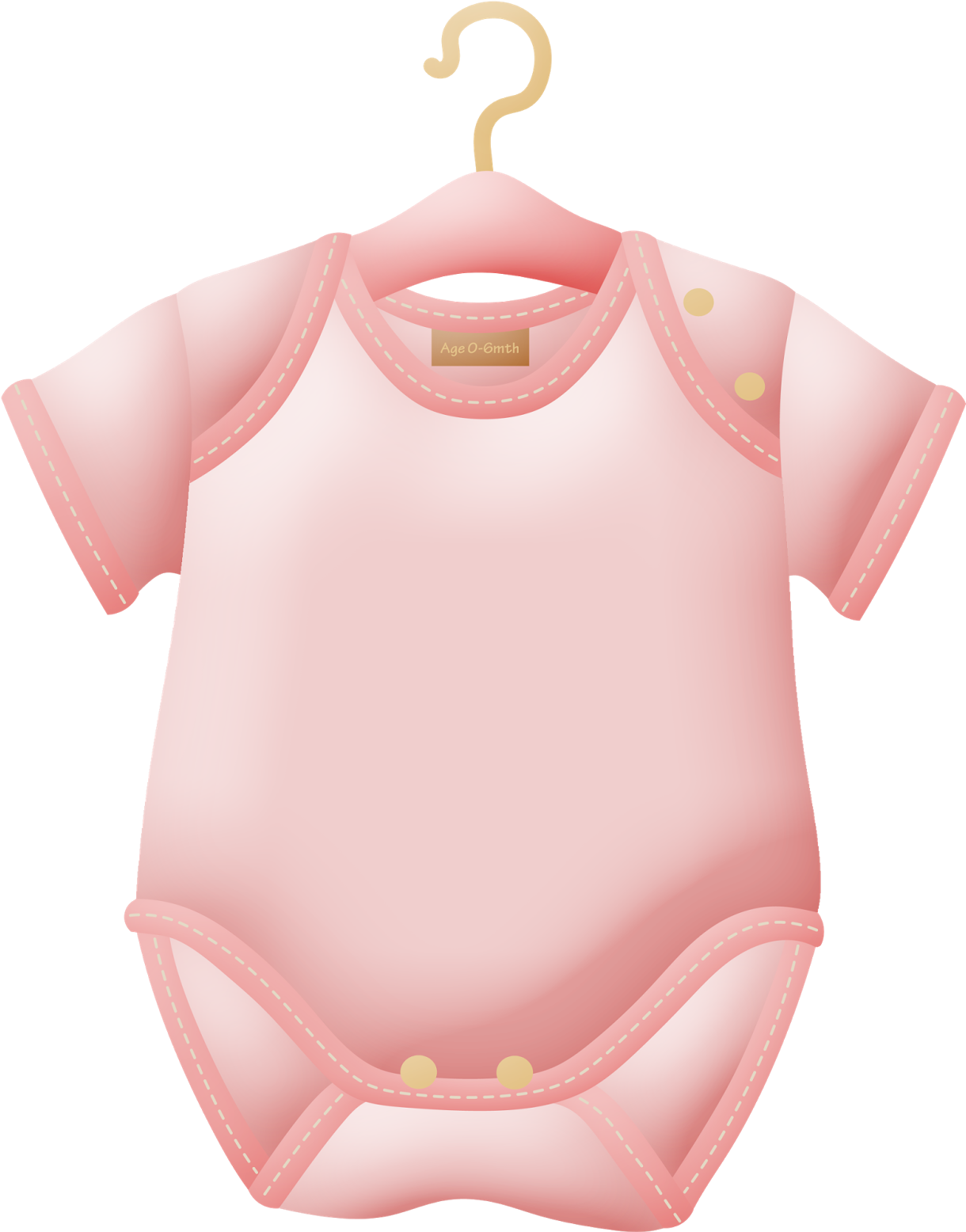 Pink Baby Rattle Clip Art Download - Клипарт Бодик (1289x1600)