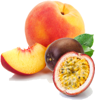 Peach And Passion Fruit - Peach And Passion Fruit (415x389)