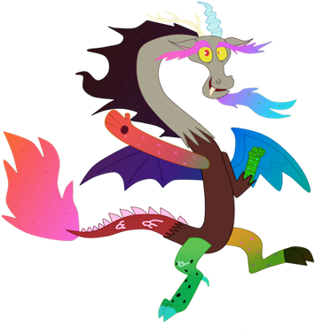 Rainbow Power Discord - Illustration (420x420)