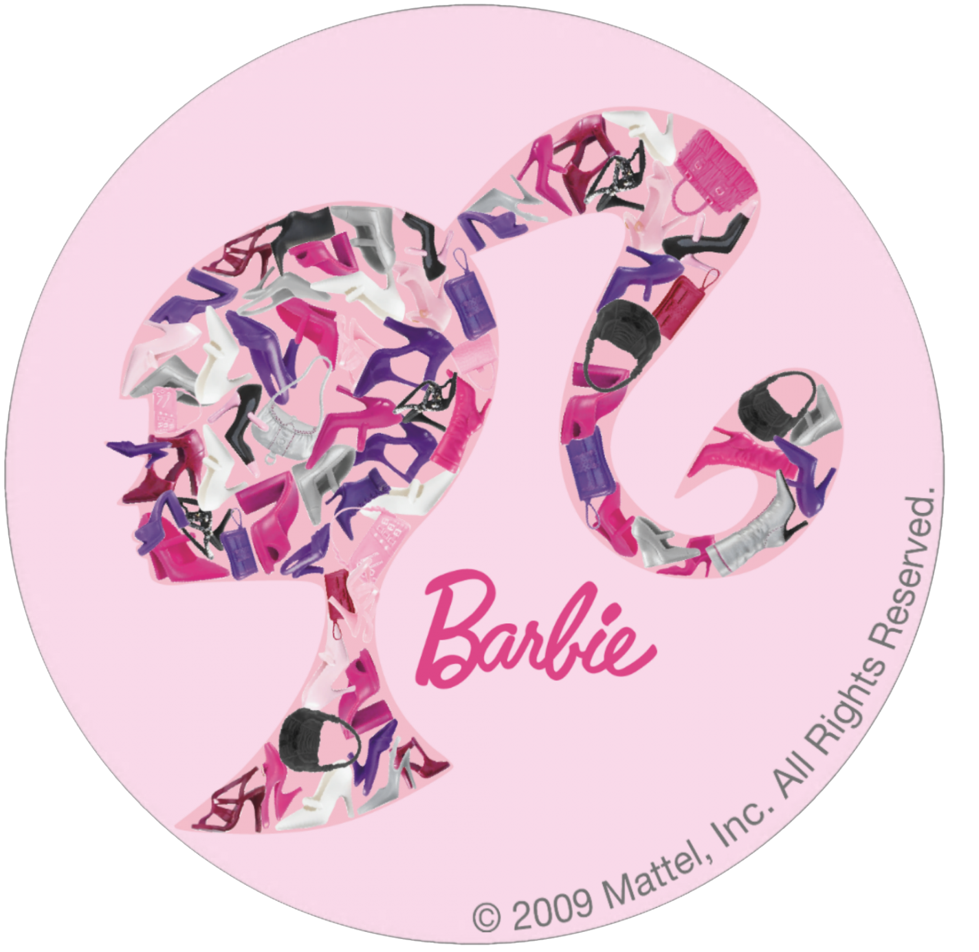America's Original Doll Is Still Rockin' At - Barbie Head Logo Png (1840x1840)