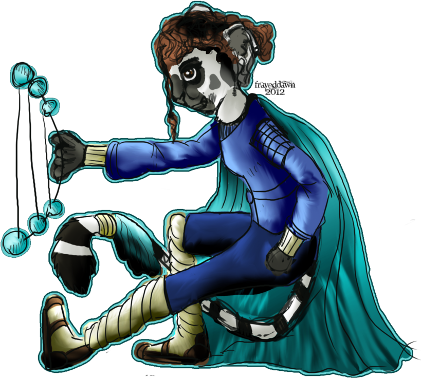 Anthro Lemur Sketch By Frayedadopts - Illustration (900x768)