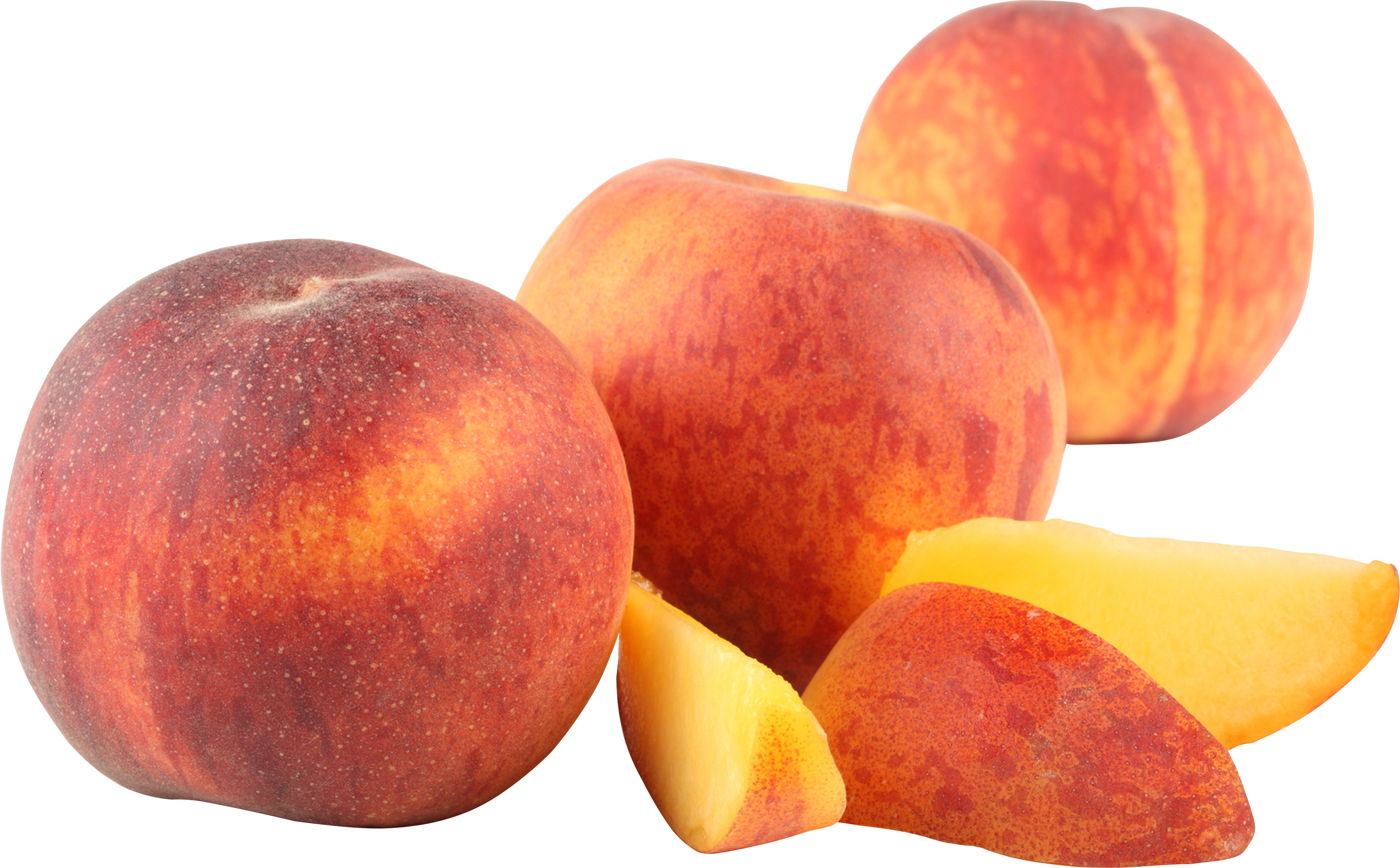 Peach Png Image - Peche Le Fruit (3492x2165)