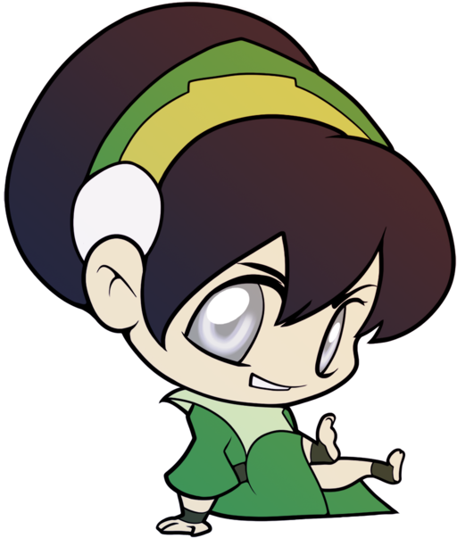 Chibi Toph By Eduardowar - Lemurs (600x614)