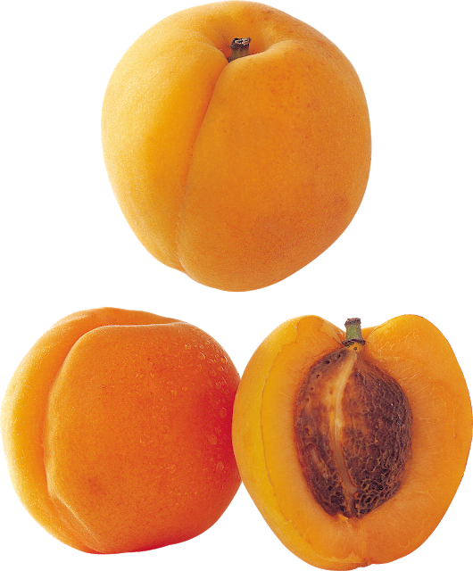 Three Peach Png - Peach (530x640)