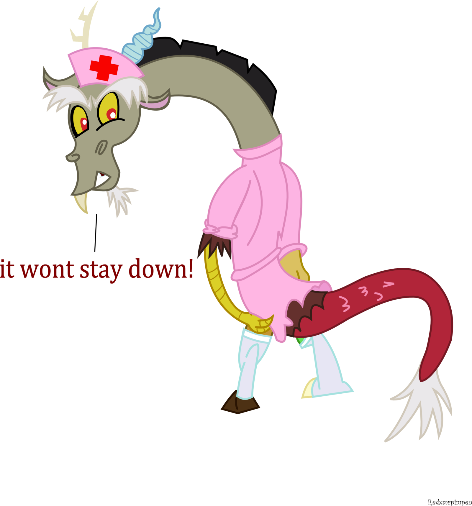 Discord Nurse By Redxmrpimpen Discord Nurse By Redxmrpimpen - Cartoon (1600x1716)