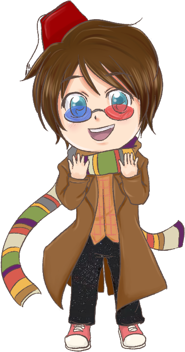 Lil' Doctor Who Fandom By Brimms - Cartoon (800x800)