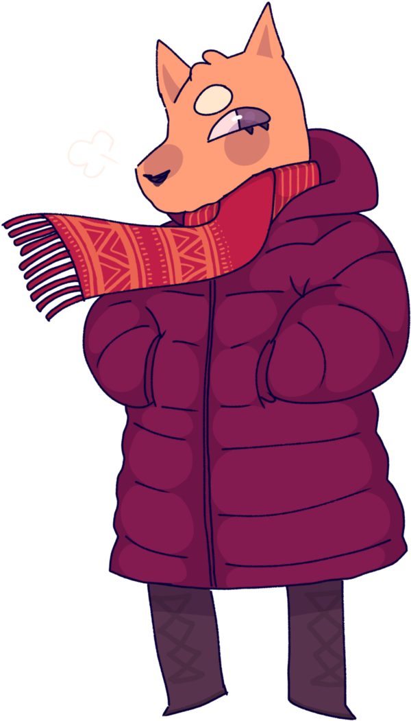Baby It's Cold Outside By - Cartoon (720x1110)