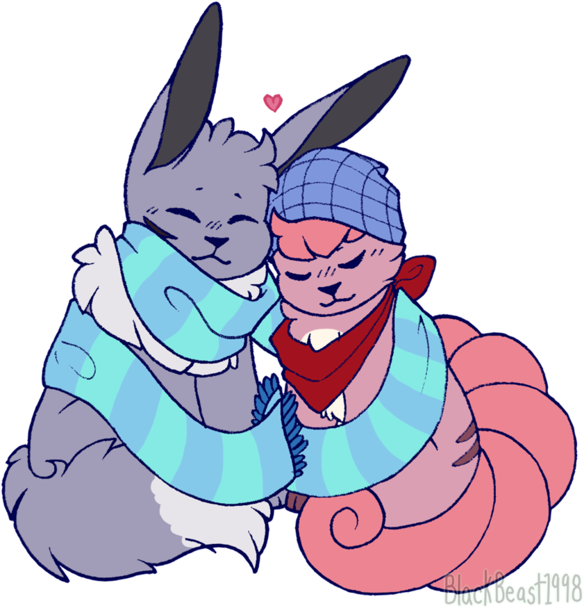 Baby It's Cold Outside By Blackbeast1998 - Cartoon (895x893)