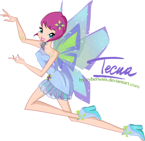 The Winx Club Wallpaper Called Tecna Mythix - Tecna Enchantix (500x488)