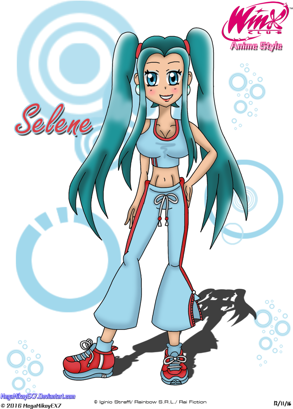 Winx Club Anime Style - Winx Club: What Are Friends (1024x1412)