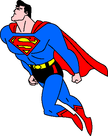 Superman Clipart - Superman Clipart (347x439)