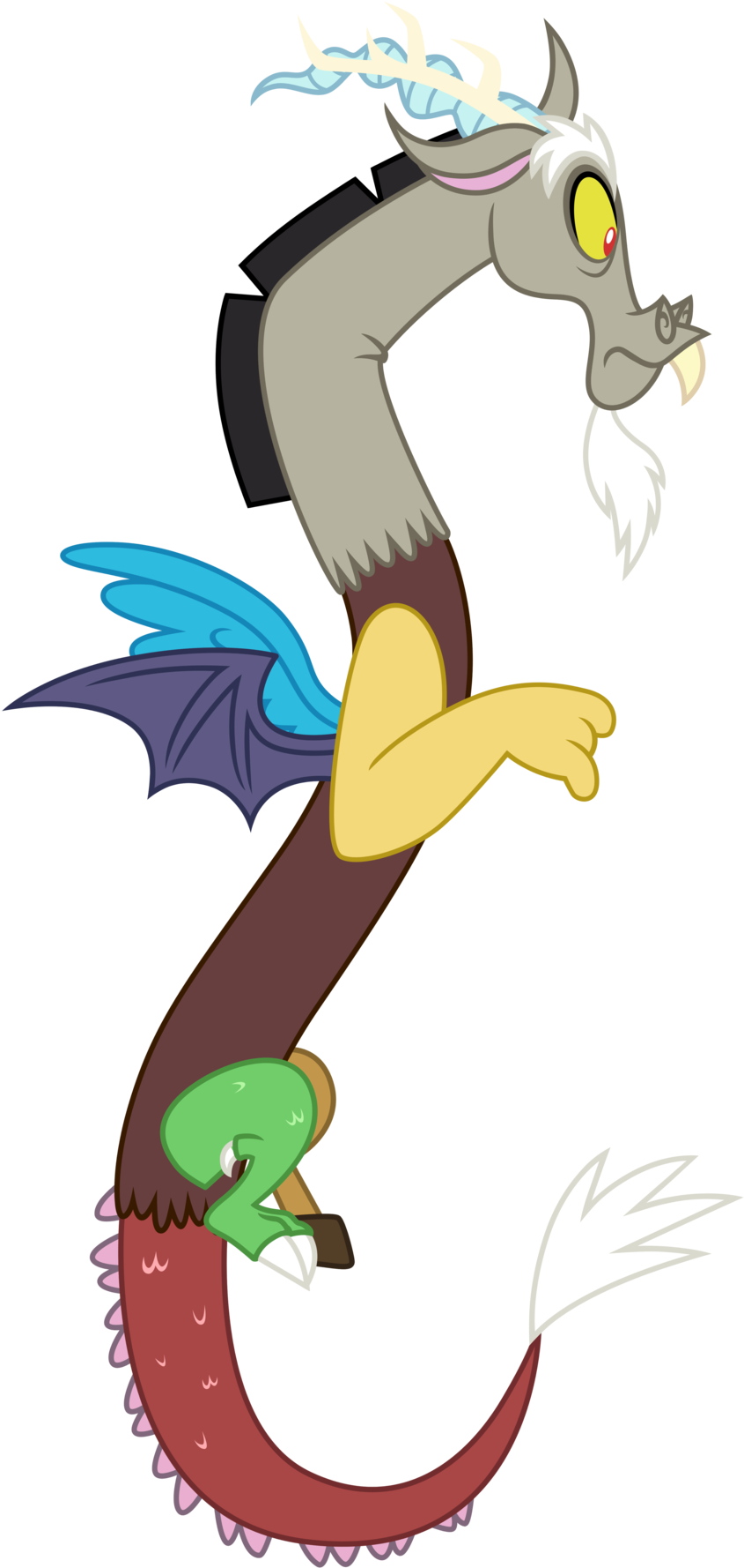 Discord 45 By Estories On Deviantart - My Little Pony: Friendship Is Magic (1024x1933)