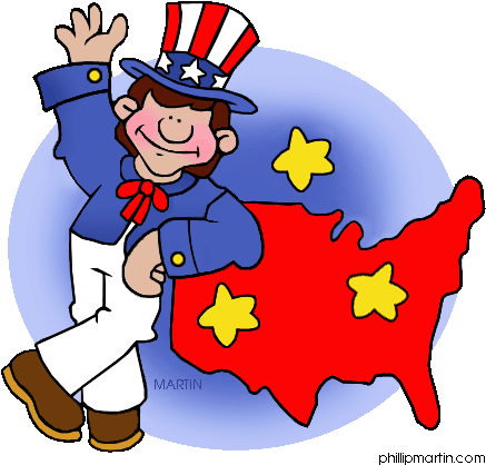 American History Clipart Clipart Panda Free Clipart - 4th Of July Clip Art (472x450)