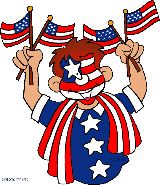 Mascot &, Clipart Library - Flag Day Clipart (572x648)