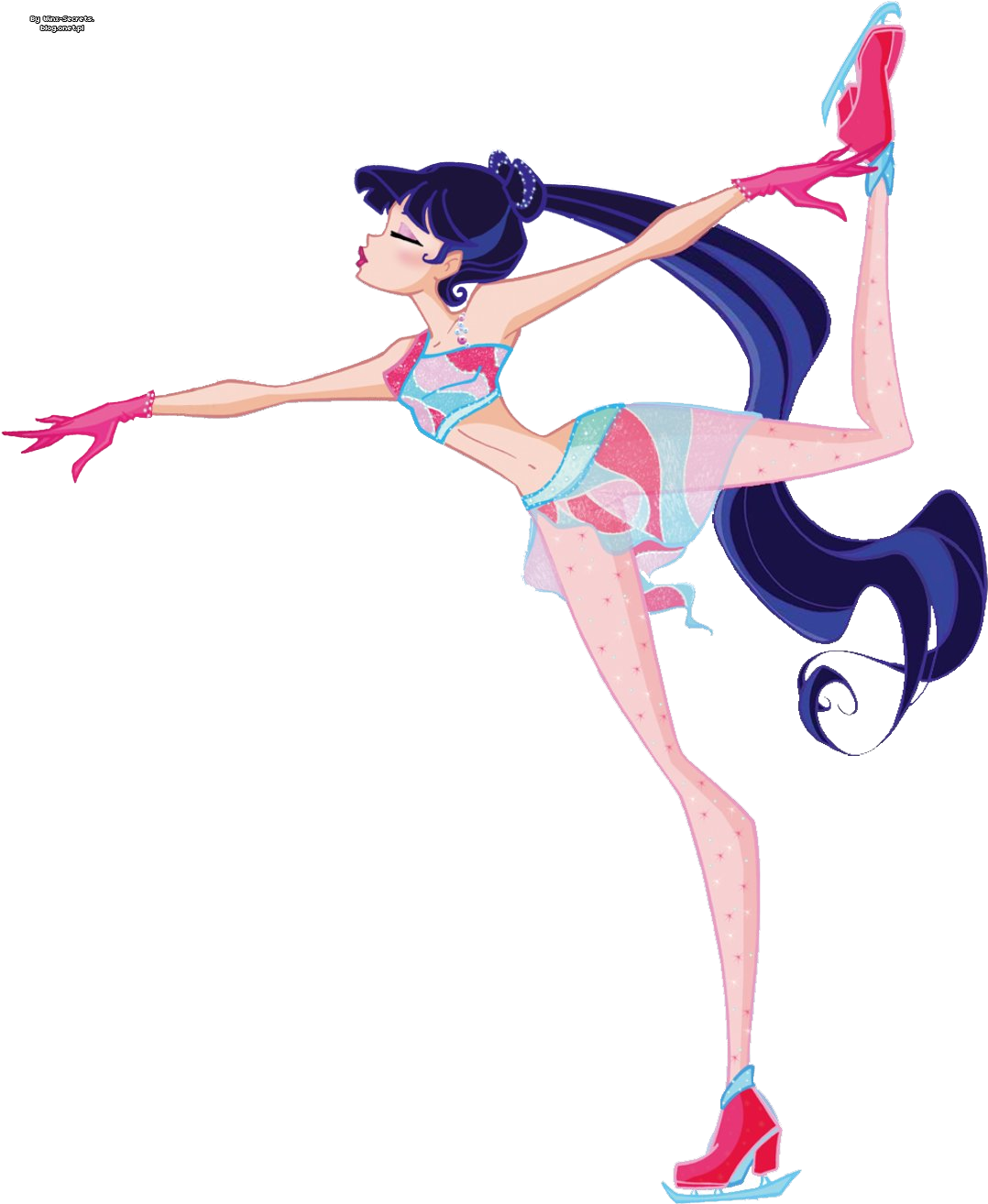 Winx Club On Ice - Winx Club Ice Skating (1120x1352)