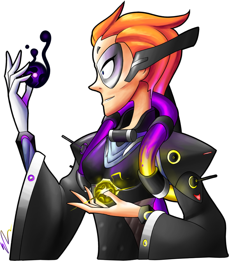 Overwatch Moira By Theuglynarwhal - Digital Art (885x903)