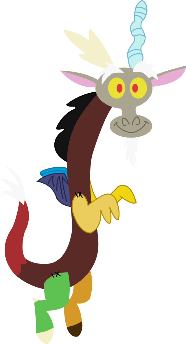 Sketchmcreations, Discord, Equestria Girls, Inkscape, - Cartoon (643x1188)