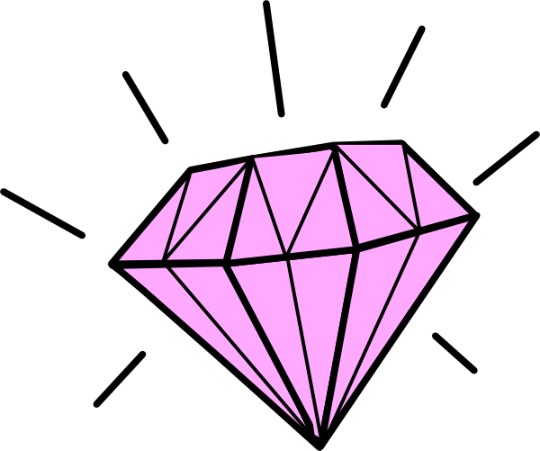 Diamond Clip Art Free Clipart Images 5 - Shine Bright Like A Greeting Cards (600x501)
