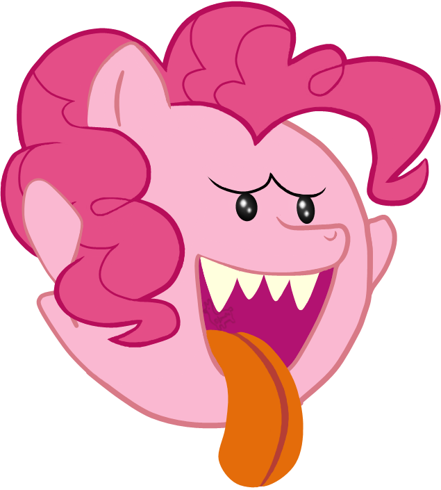 Pinkie Pie Mario Applejack Pink Flower Facial Expression - Applejack (635x705)