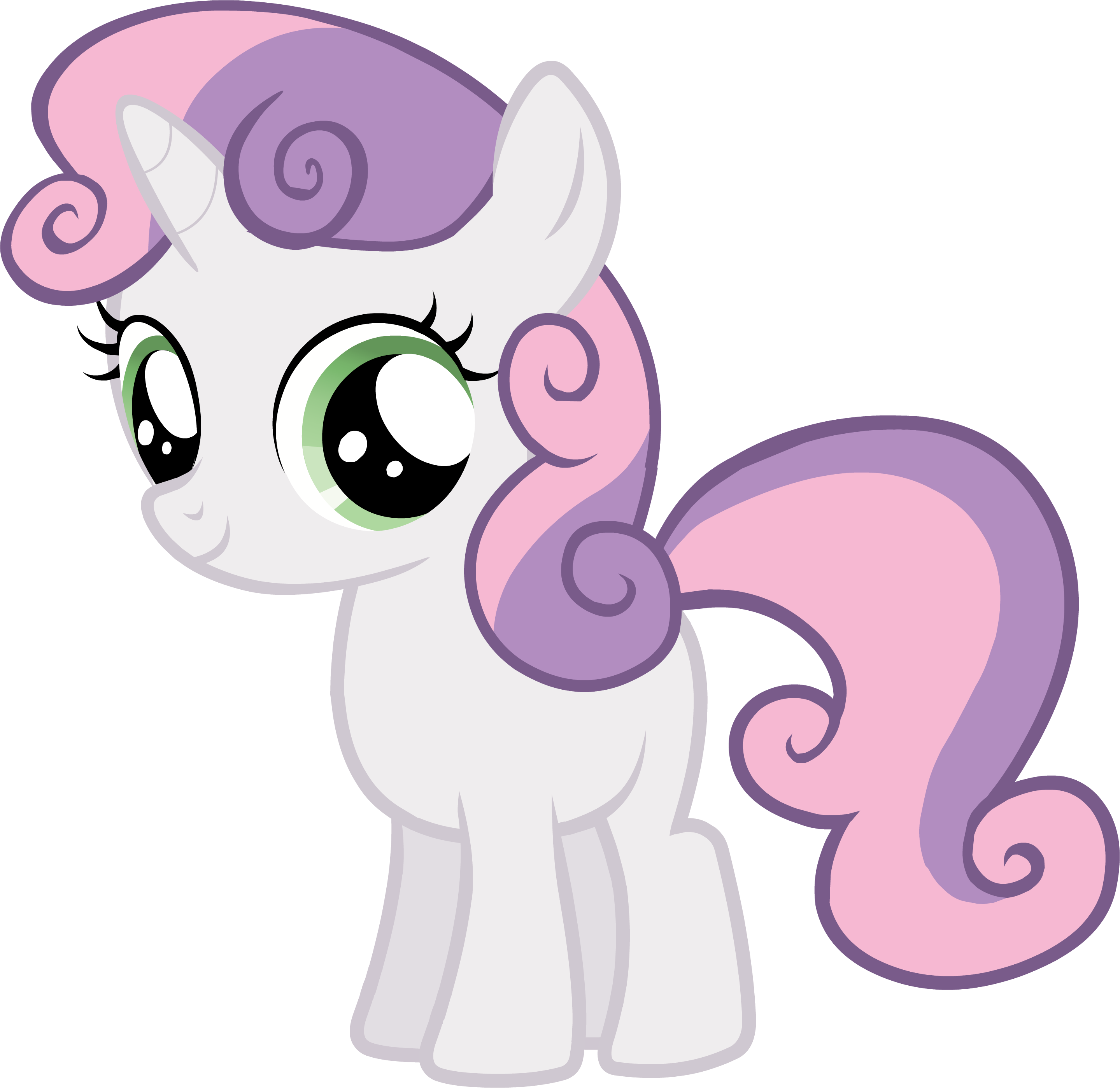 My Little Pony Sweetie Belle (2879x2797)