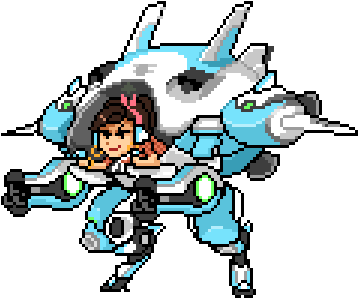4 - Overwatch Dva Pixel Spray (450x450)