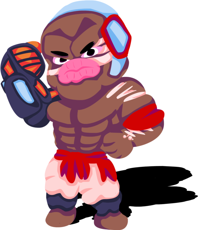 Doomfist From Overwatch By Therossen - Cartoon (906x882)