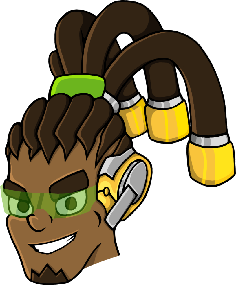 Lucio With Visor By Theunionsart - Overwatch Characters Head Png (815x981)