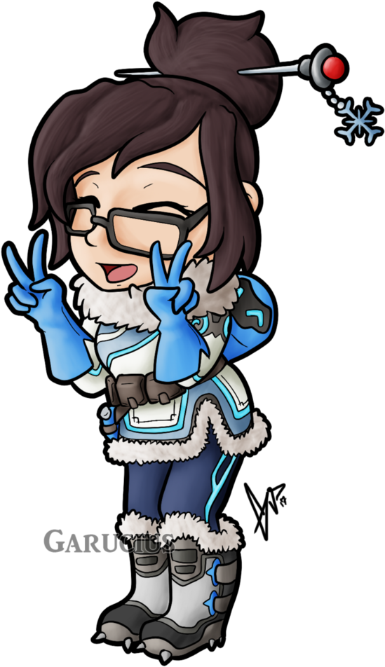 Mei By Garucius - Cartoon (782x1022)