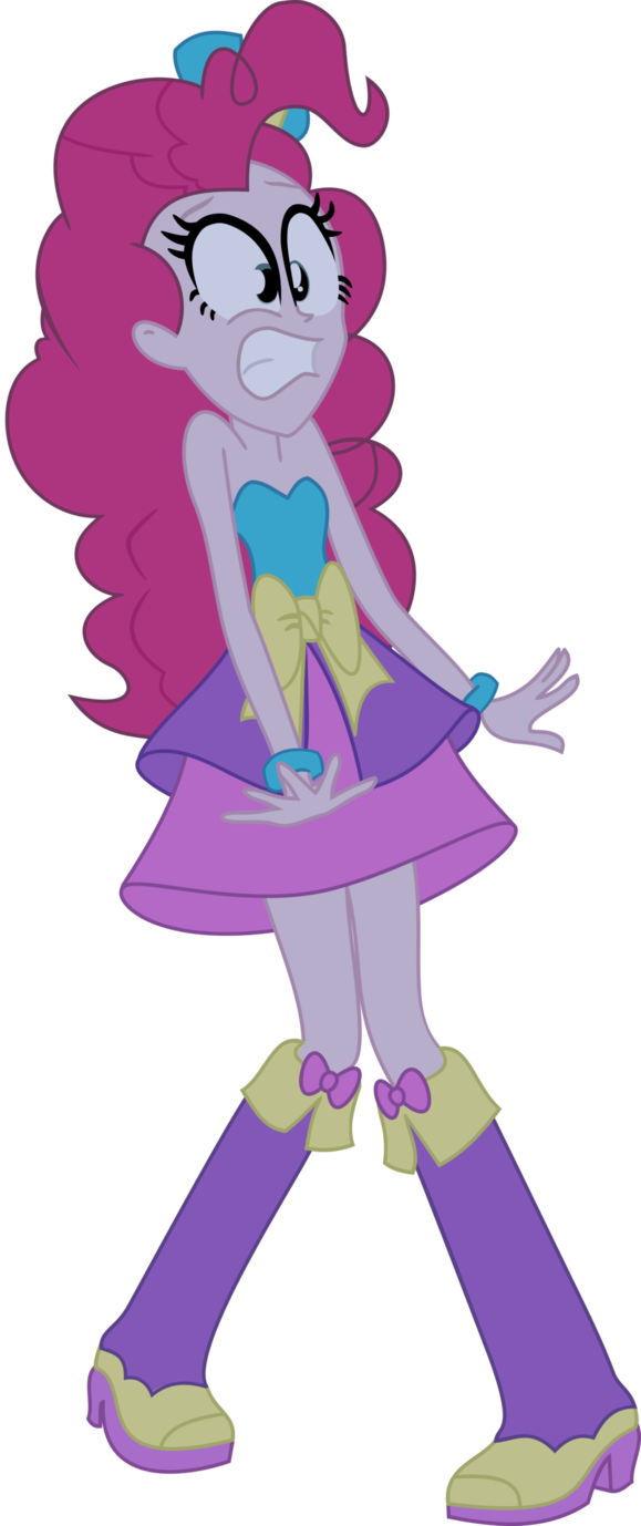 Scared Pinkie Pie By Darksoul46 On Deviantart - Equestria Girls Pinkie Pie Scared (579x1378)