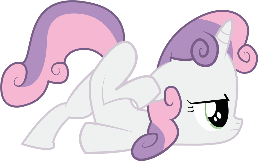Swettie Bele Vamos Tenemos Muchas Cosas En Que Pensar, - Sweetie Belle Scoot (1000x700)