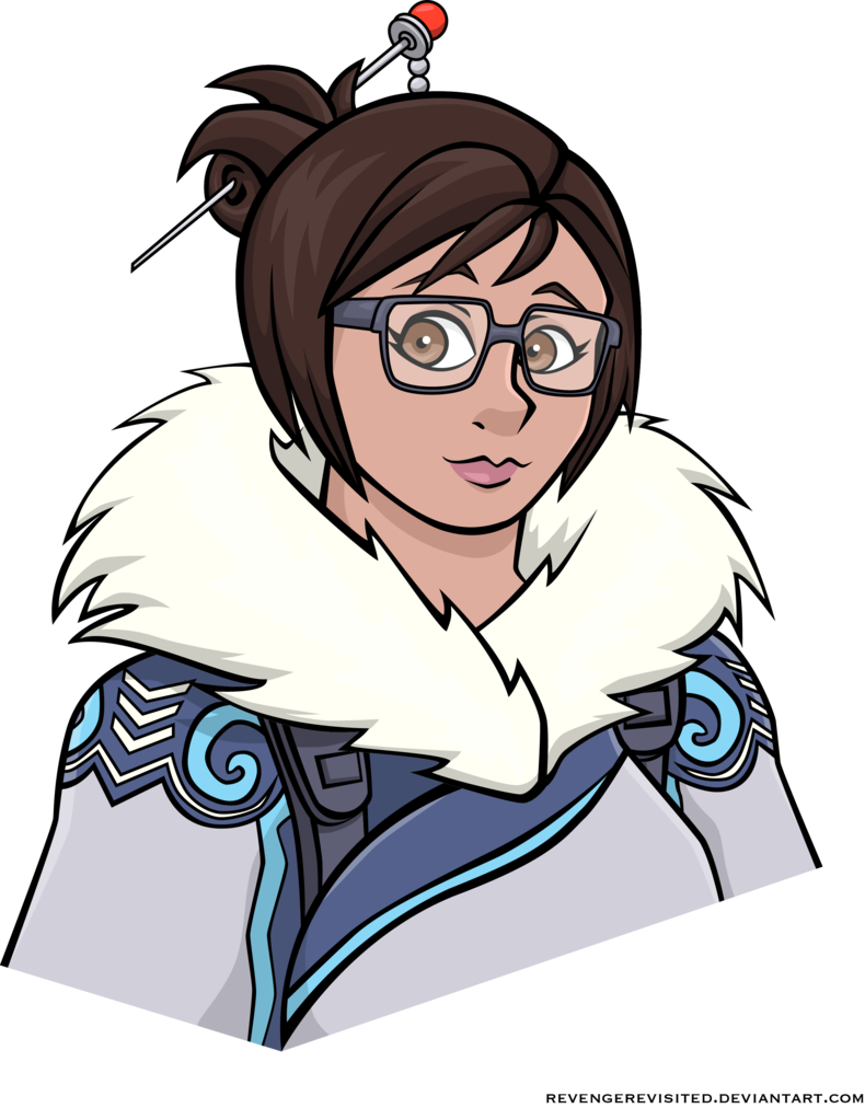 Mei-ling Zhou By Revengerevisited - Cartoon (790x1012)