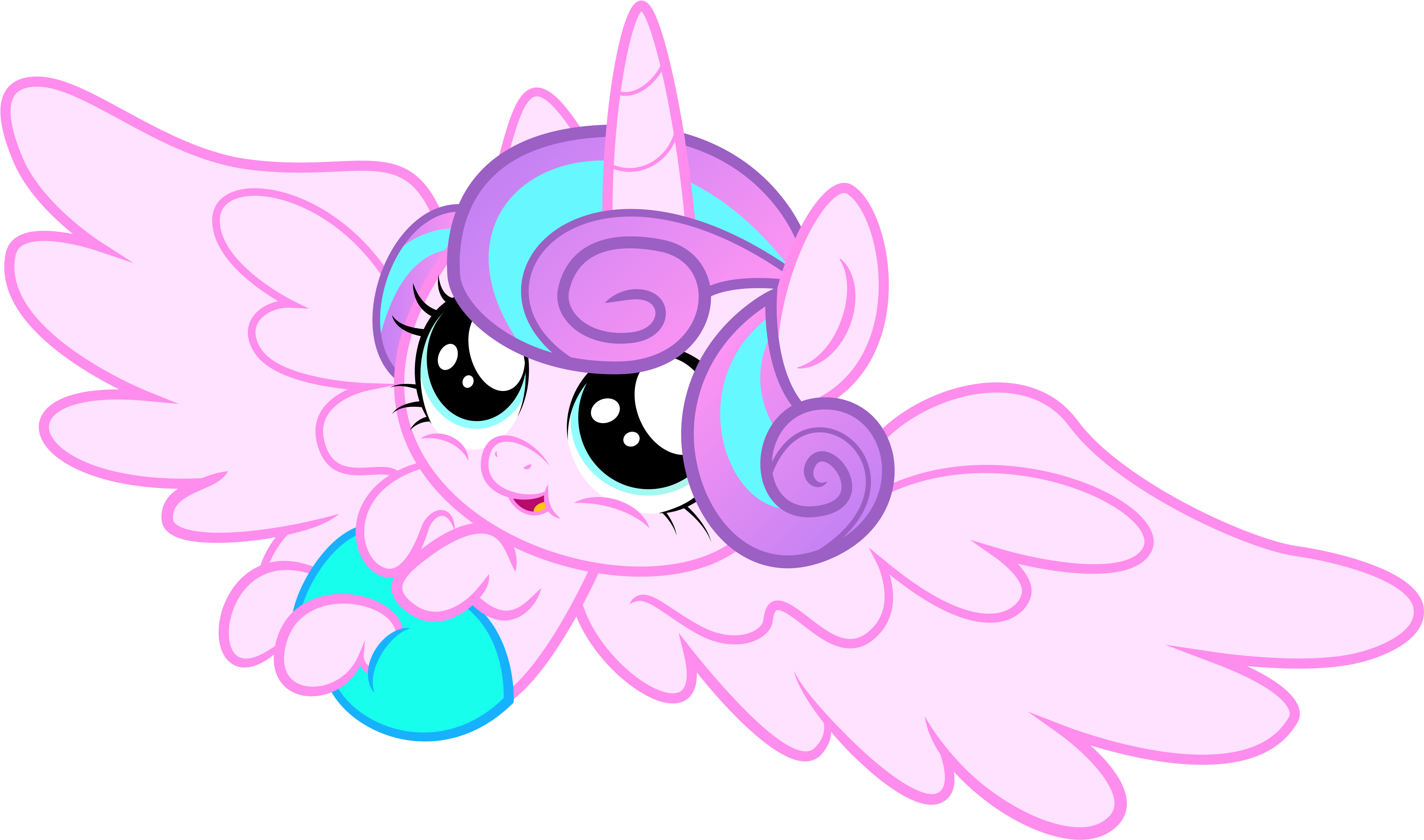 My Little Pony Coloring Book Princess Flurry Heart - My Little Pony Drawing (4758x2822)