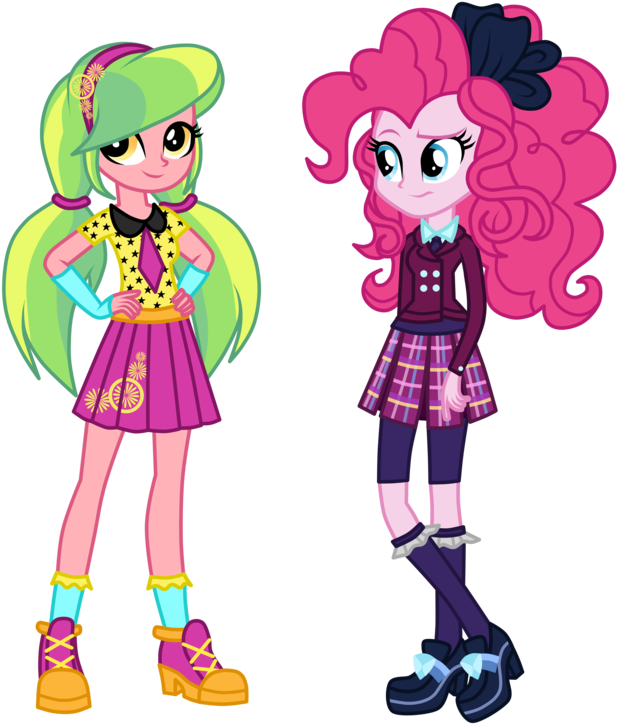 Jeanniehobbes 4 3 Wondercolt Lemon Zest And Shadowbolt - Equestria Girls Pinkie Pie Shadowbolts (1024x731)