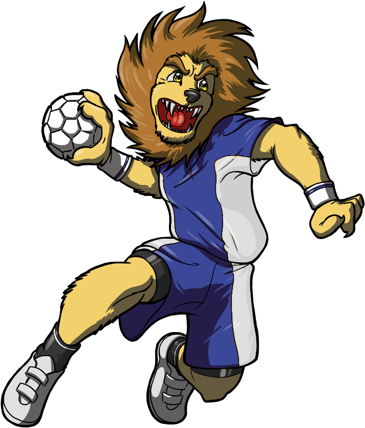 Handball Lion Comission V2 - Handball (750x1000)