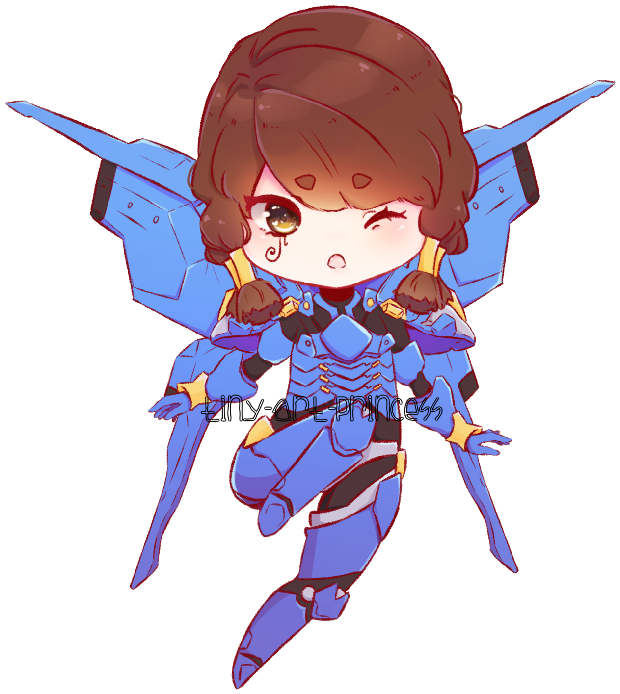 Tiny Art Princess - Cartoon (1280x1600)