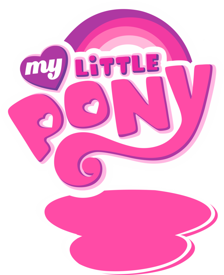 My Little Pony Logo Clip Art - My Little Pony Friendship (830x963)