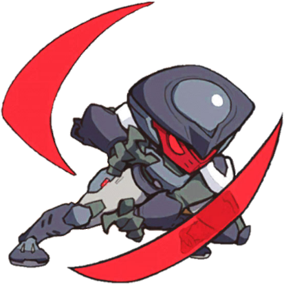Assassin Is Cool - Overwatch Talon Assassin Spray (424x423)