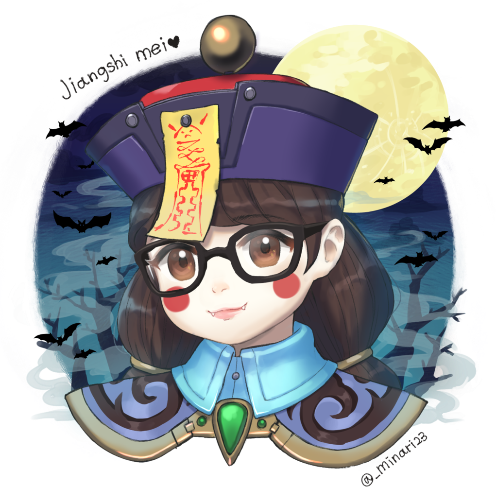 Jiangshi Mei By Minari23 Overwatch - Jiangshi (1024x1024)