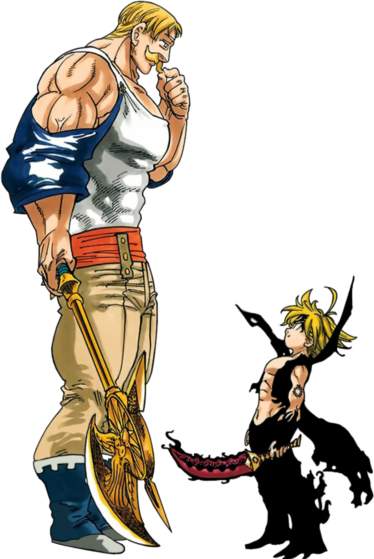 Nntsinweek Day 7 Escanor Lion Sin Of Pride The Return - Escanor Vs Meliodas Manga (1280x1796)